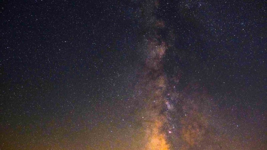 Karaman’da Perseid Meteor Yağmuru Görüntülendi
