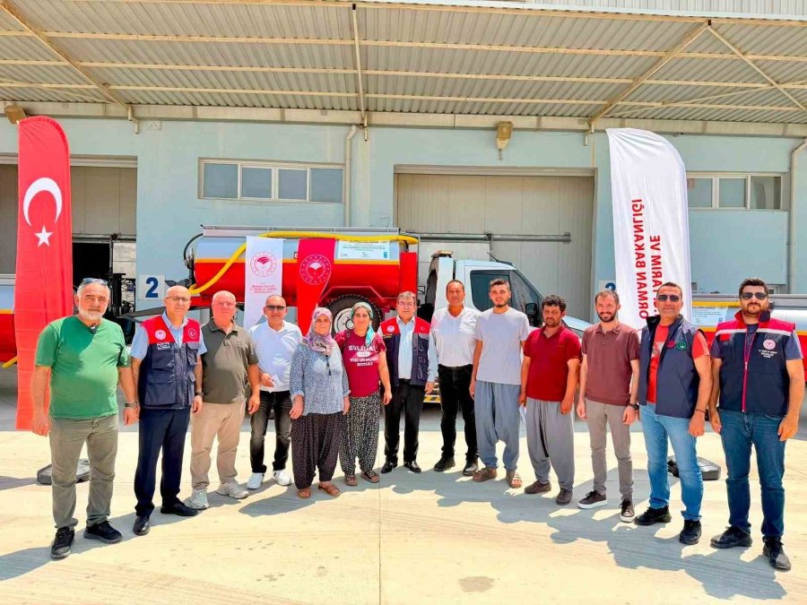 Kdakp Projesi Kapsamında Basınçlı Su Tankerleri Üreticilere Dağıtıldı