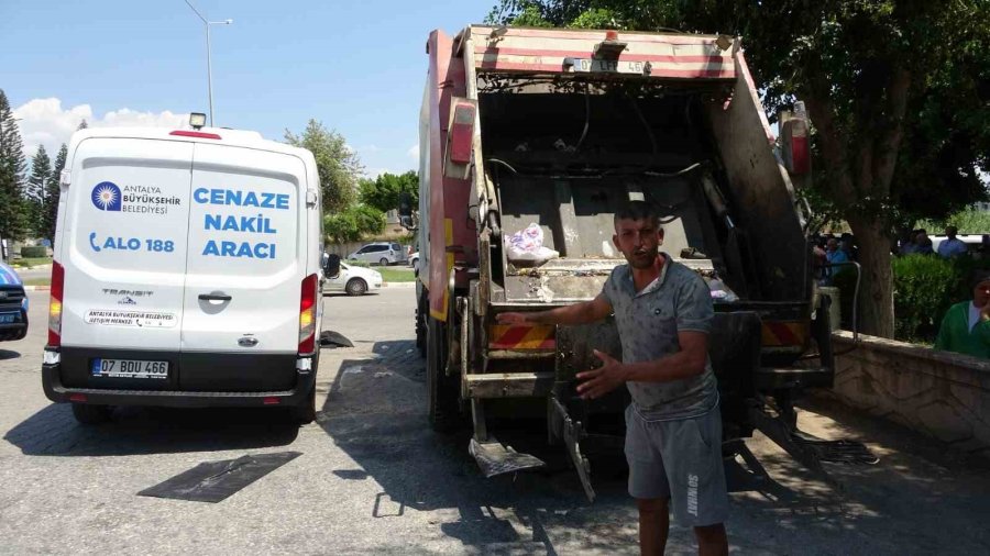 Temizlik İşçisi Görev Yaptığı Çöp Kamyonunun Altında Kalarak Hayatını Kaybetti
