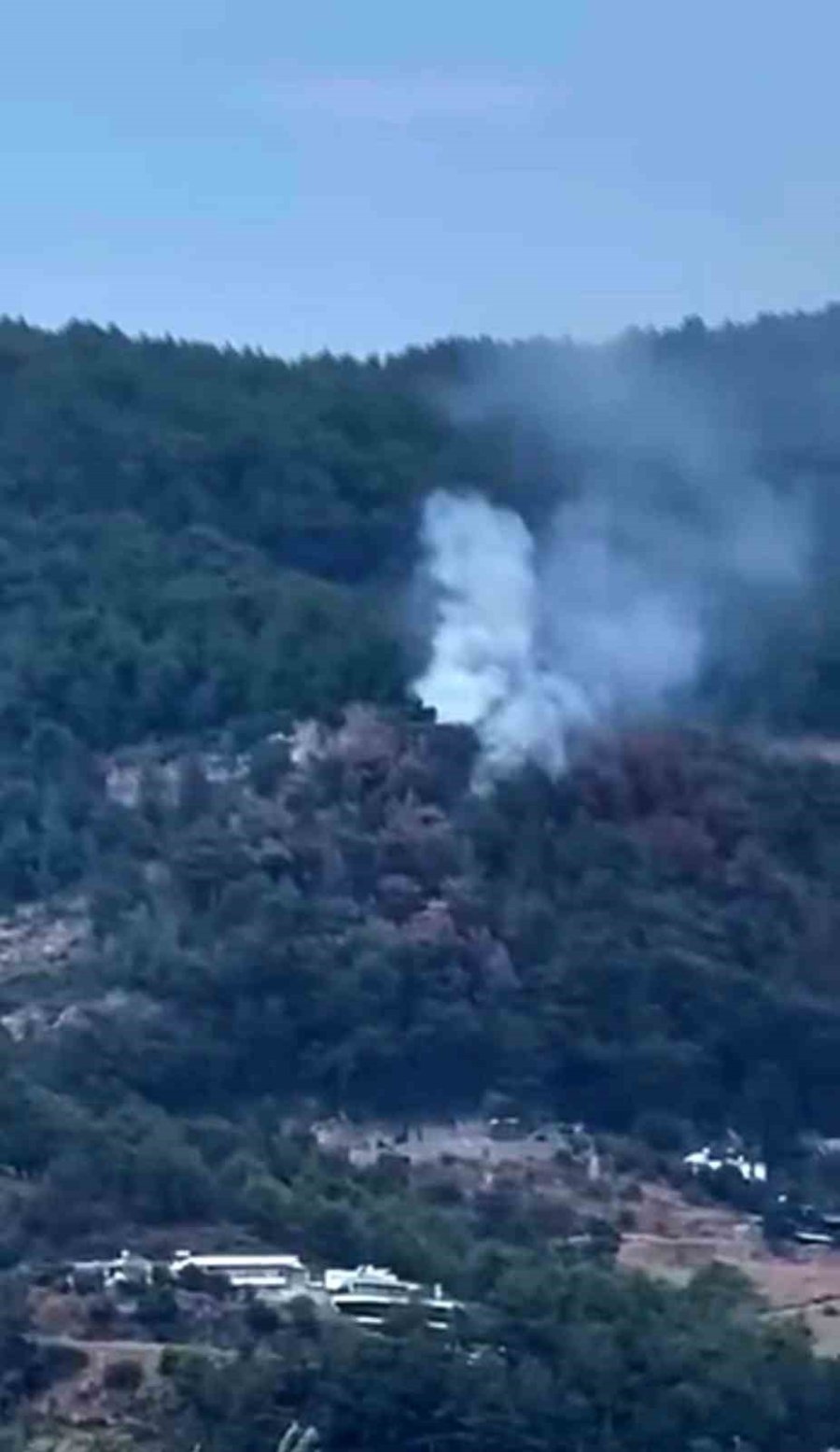Alanya’da Ormanlık Alan Yangını Büyümeden Kontrol Altına Alındı