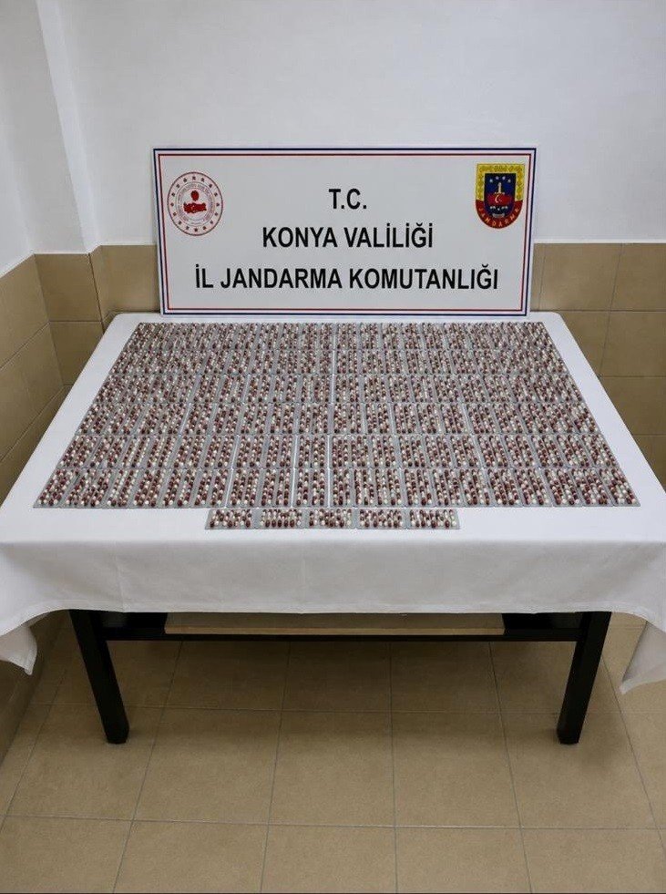 Konya’da Jandarmadan Uyuşturucu Operasyonları: 4 Tutuklama