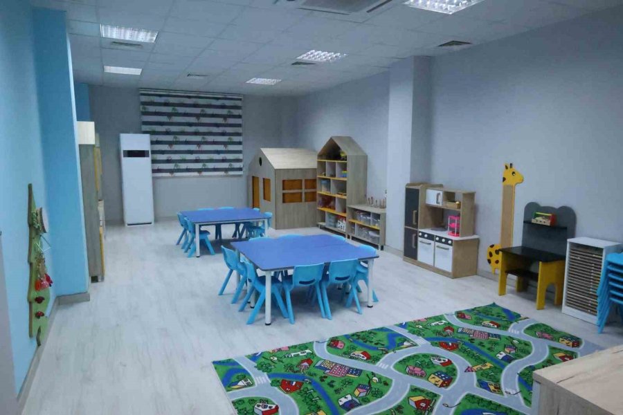 Elmalı Kreş Ve Gündüz Bakımevi Açıldı