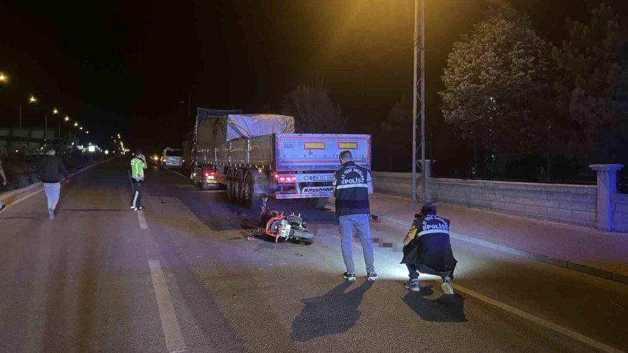 Karaman’da Motosiklet Kazası: 1 Ölü