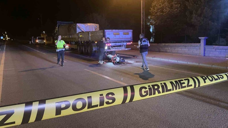 Karaman’da Motosiklet Kazası: 1 Ölü