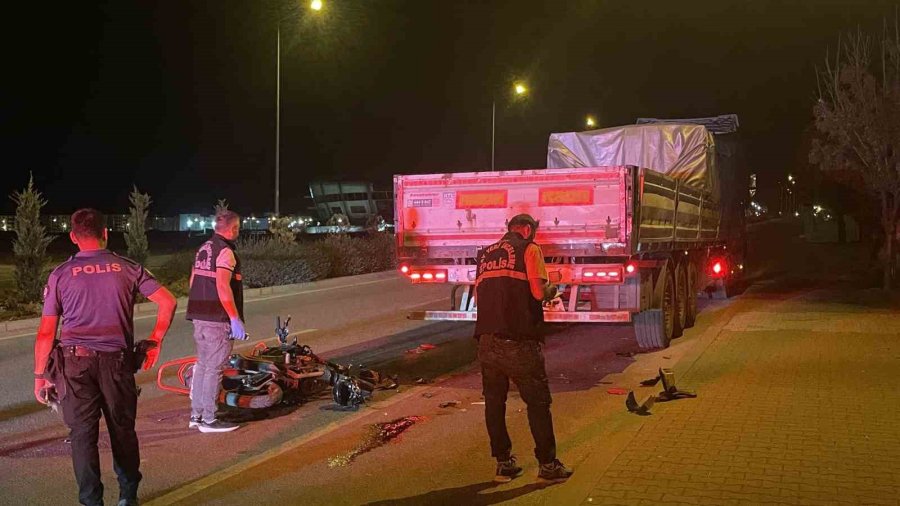 Karaman’da Motosiklet Kazası: 1 Ölü