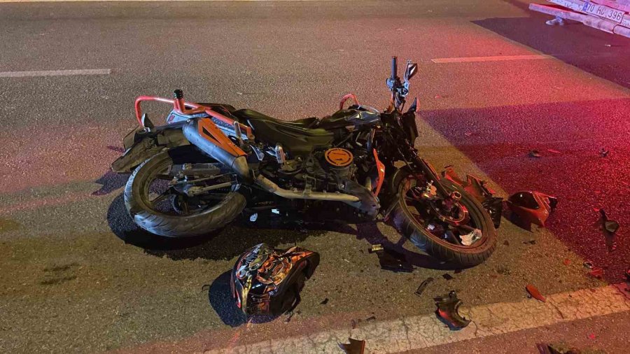 Karaman’da Motosiklet Kazası: 1 Ölü