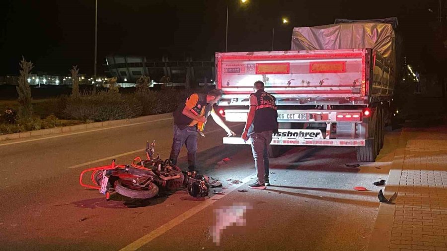 Karaman’da Motosiklet Kazası: 1 Ölü