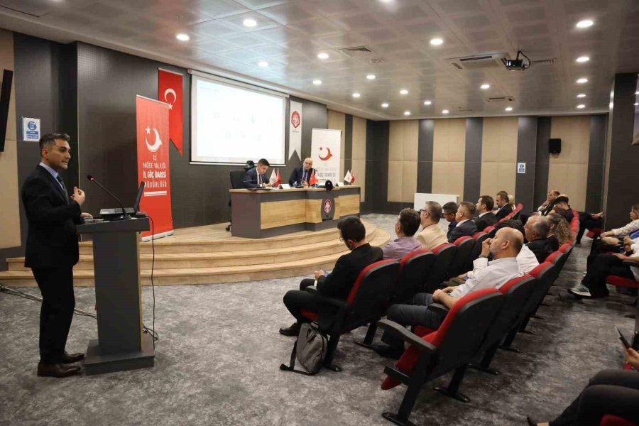 Niğde’de İl Göç Koordinasyon Kurulu Toplantısı Yapıldı
