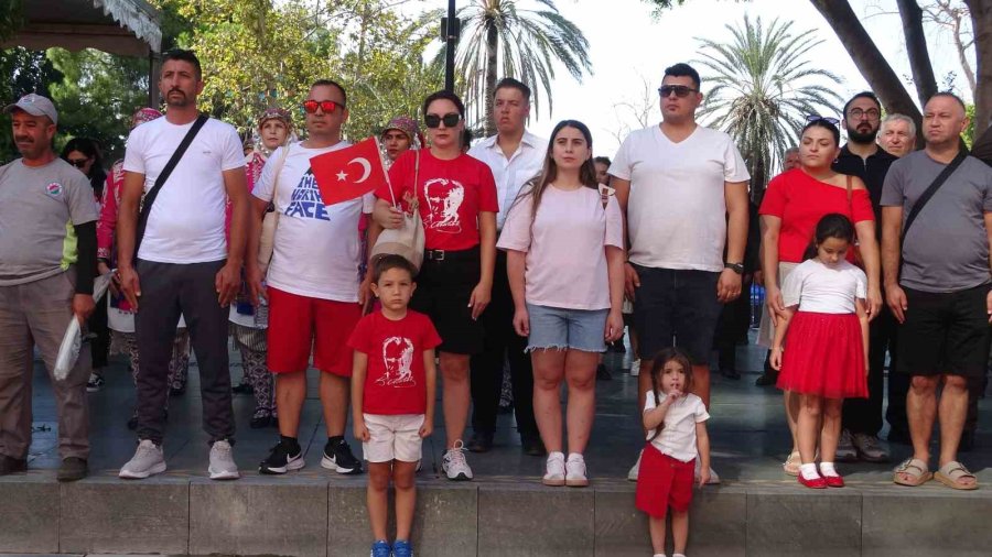 Antalya’da 30 Ağustos Coşkusu Yaşandı