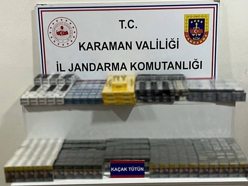 Jandarma Uygulamalarında Tarihi Eser Ve 110 Bin 746 Adet Makaron Ele Geçirildi