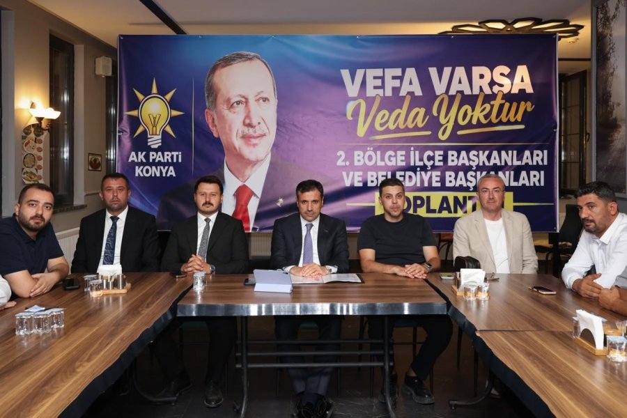 Ak Parti Konya İl Başkanı Özgökçen: "sahada Dinliyor, İhtiyaçları Yerinde Tespit Ediyoruz"