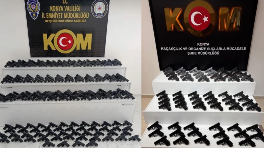 Konya Emniyeti’nin ’kıskaç’ından Kaçamadılar