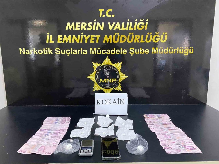 Mersin’de Uyuşturucu Operasyonu 4 Şüpheli Yakalandı