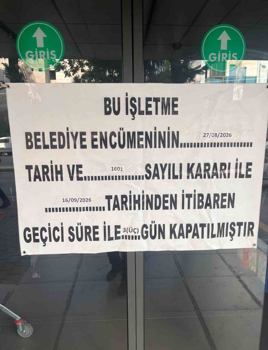 Tarihi Geçmiş Ürün Satan Zincir Market Şubesi Mühürlendi