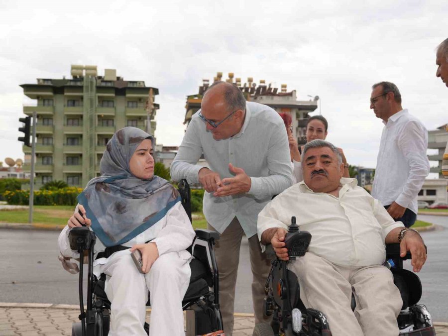 Alanya Çevreyolu’nda Engelsiz Yaya Dönemi: 310 Noktadaki Erişim Engeli Kaldırıldı
