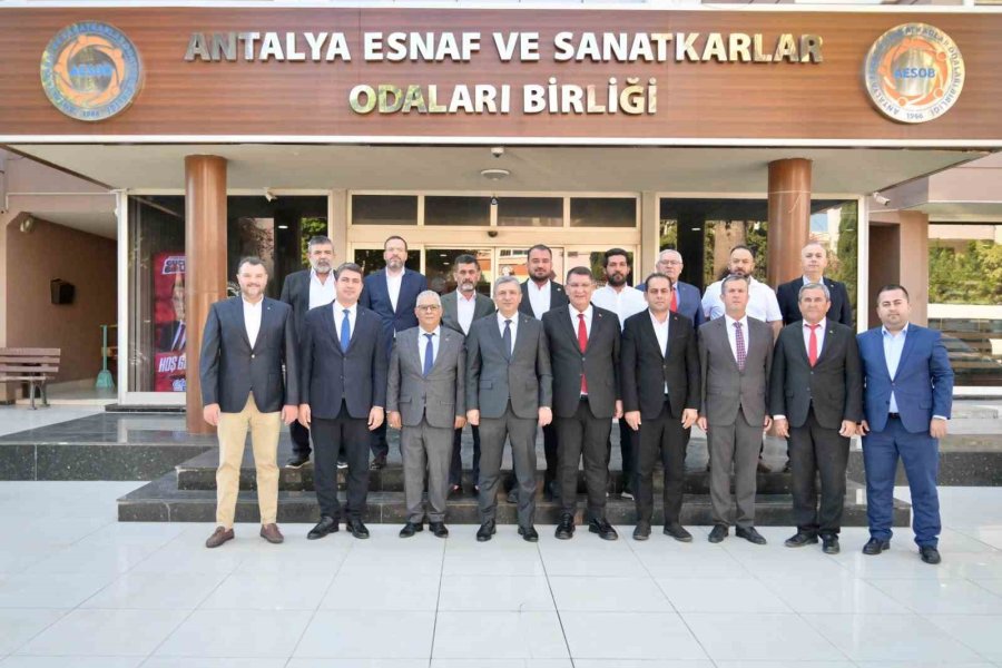 Vali Şahin: "esnafımız, Toplumsal Hayatın Temeli"