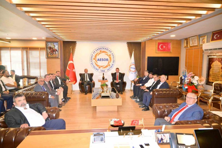 Vali Şahin: "esnafımız, Toplumsal Hayatın Temeli"
