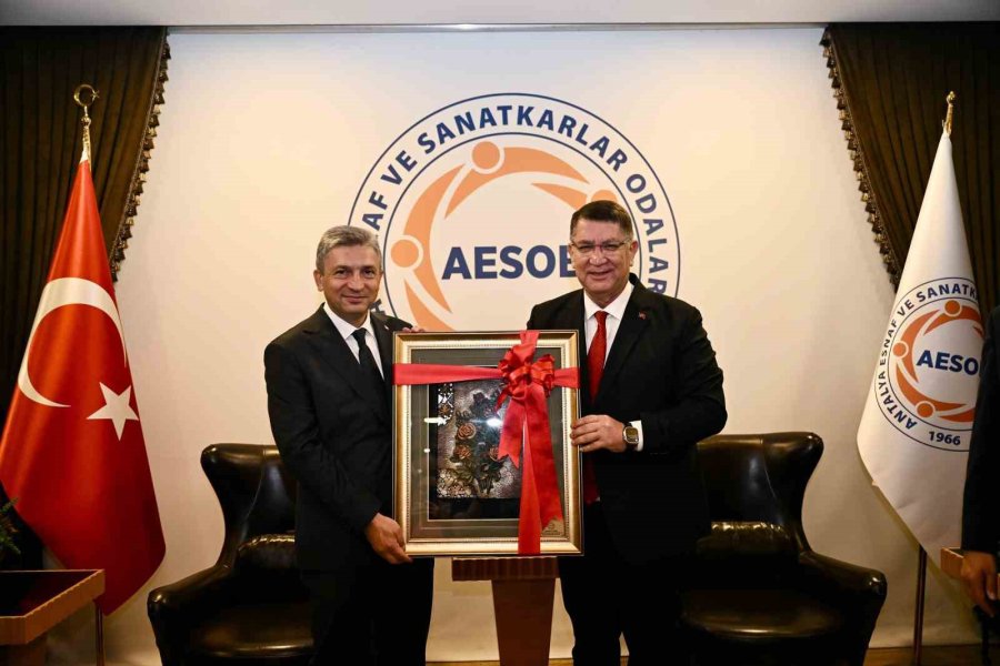 Vali Şahin: "esnafımız, Toplumsal Hayatın Temeli"