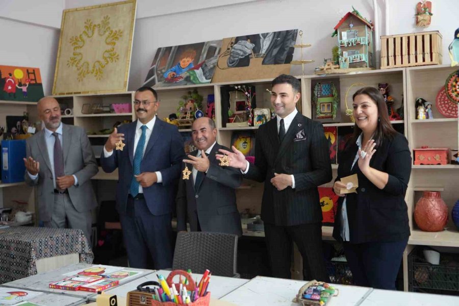 Dartta Dereceye Giren Kız Çocuklarına Başsavcıdan Tebrik