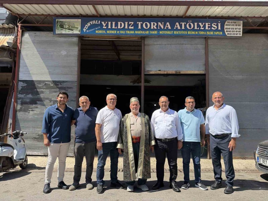 Alanya’da 51 Yıldır Tornacılık Yapan Yılın Ahi’si Mesleğe 11 Usta Kazandırdı