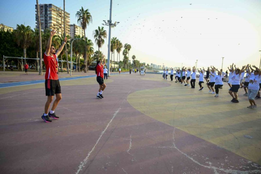Mersin’de Hareketlilik Haftasında Spor Ve Engelsiz Ulaşım Buluşması