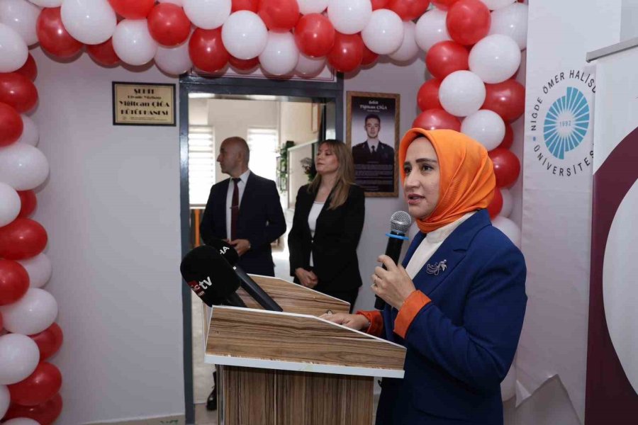 Şehit Yüzbaşı Yiğitcan Çiğa’nın Adı Kütüphanede Yaşatılacak
