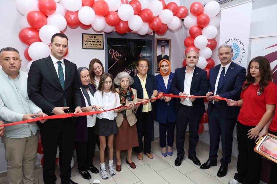 Şehit Yüzbaşı Yiğitcan Çiğa’nın Adı Kütüphanede Yaşatılacak