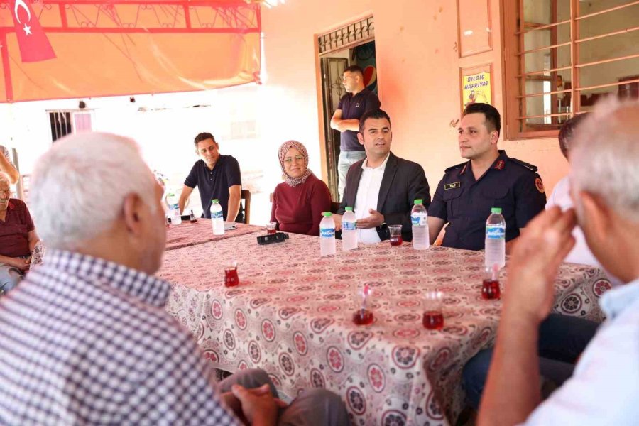 Akdeniz’de Mahalle Buluşmaları Sürüyor
