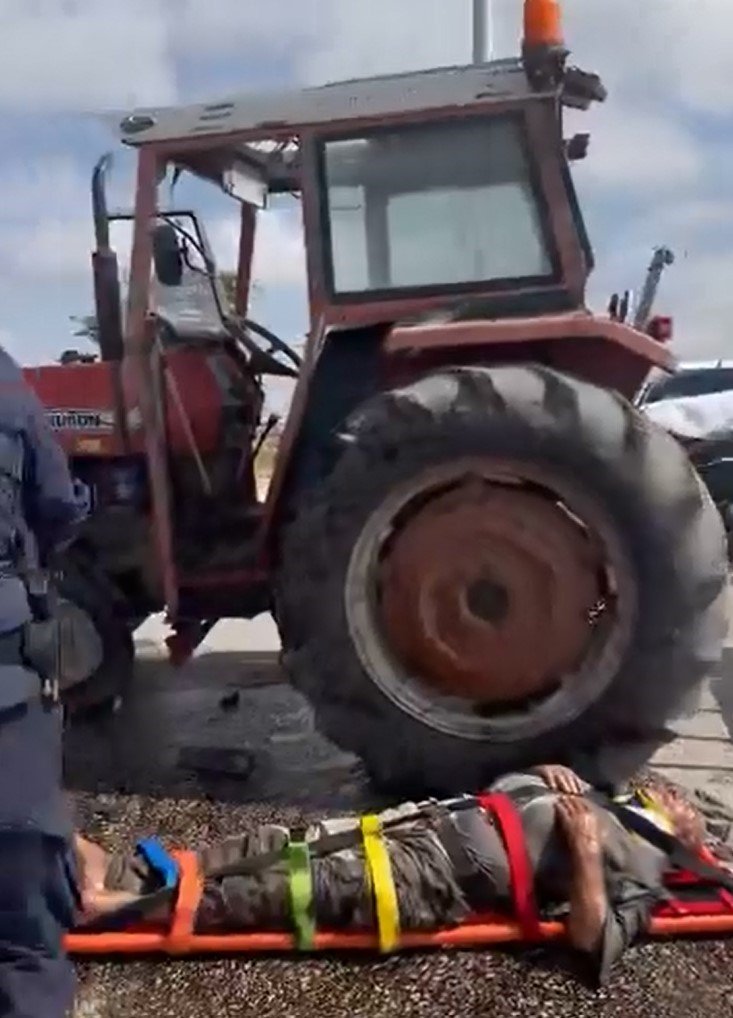 Aksaray’da Traktör İle Pikap Çarpıştı: 2 Yaralı