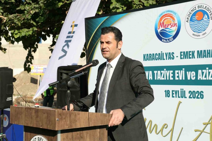 Mersin’de 3 Katlı Taziye Ve Kültür Evi Yapılıyor