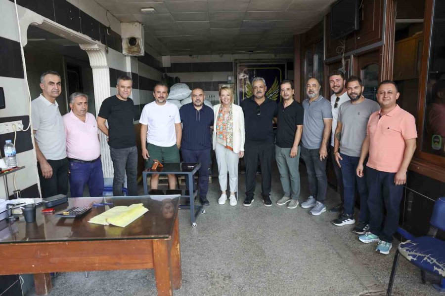 Atso Başkan Adayı Öz Hal Esnafıyla Buluştu: "biz ’hal’den Anlarız"