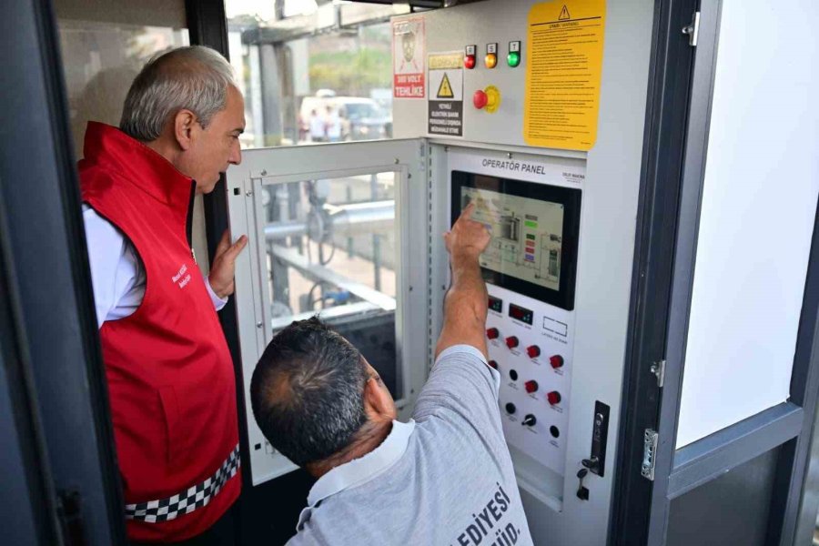 Kepez’in Asfaltında Öz Kaynak Dönemi: Emülsiyon Tesisi Hizmete Girdi
