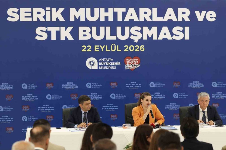 Özdemir, Muhtarlarla Buluştu: "sizden Gelecek Her Talep Bizim Yol Haritamızdır"