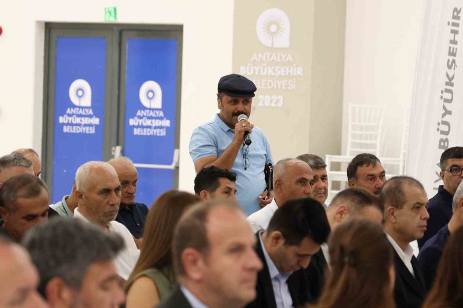 Özdemir, Muhtarlarla Buluştu: "sizden Gelecek Her Talep Bizim Yol Haritamızdır"