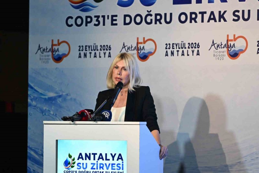 Antalya’nın Suyu Zirvede Konuşuldu