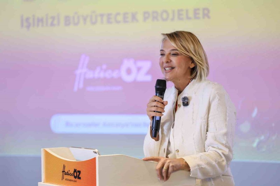 Atso Başkan Adayı Hatice Öz: "atso İşinizi Büyütecek"