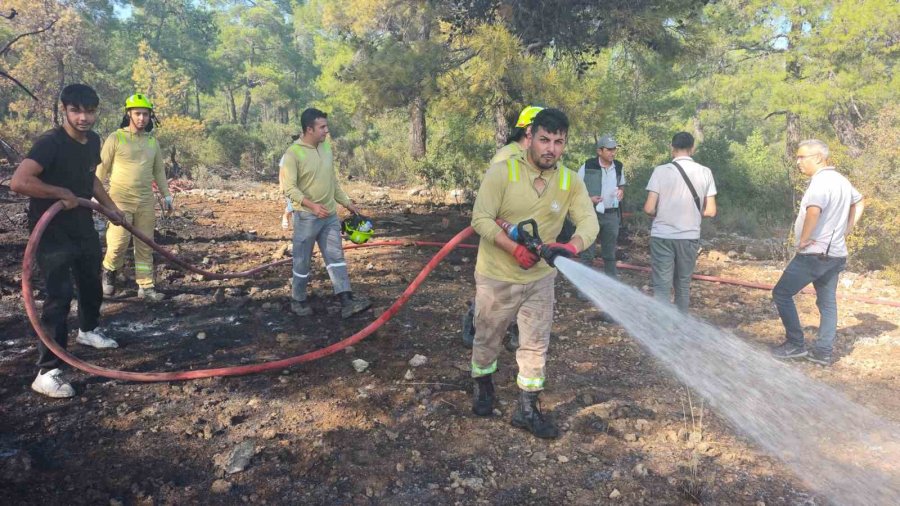 Antalya’da Çıkan Orman Yangın Kontrol Altına Alındı