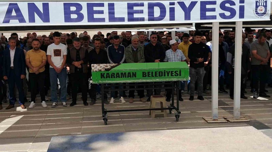 Karaman’da Evlerinde Ölü Bulunan Karı Koca Toprağa Verildi