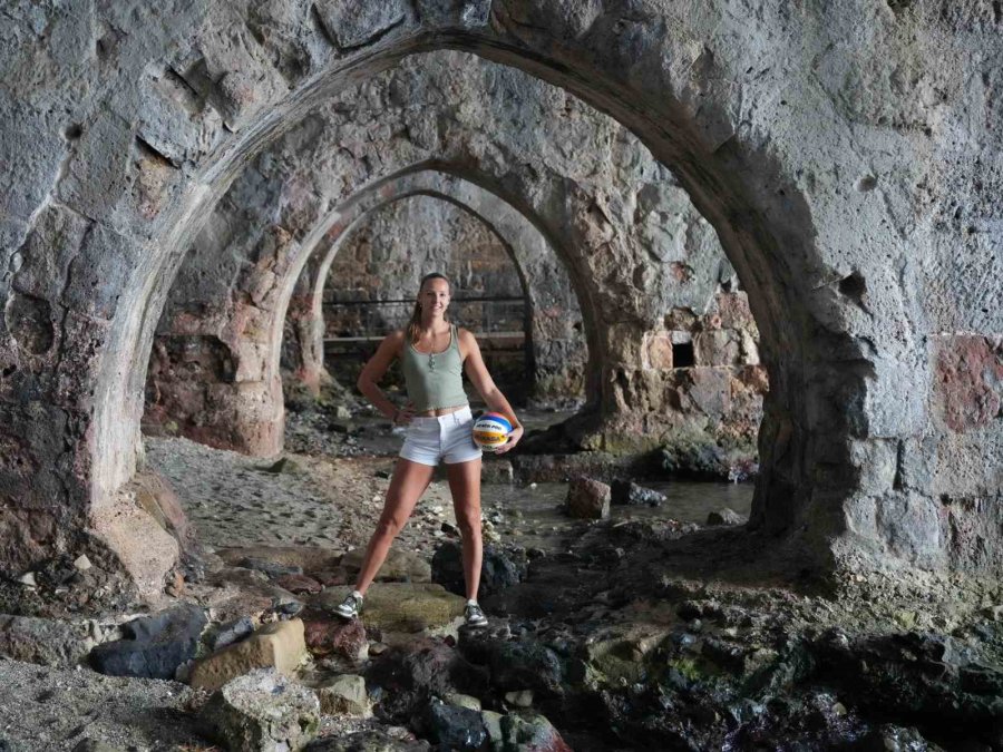 Ünlü Plaj Voleybolcuları, Alanya’nın Spor Turizmi Elçileri Oldu