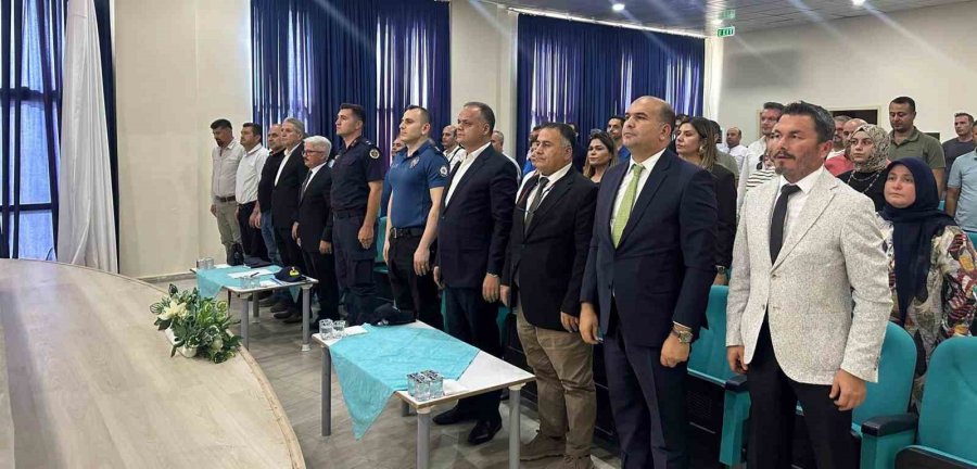 Mut’ta Okul Güvenliği Ve Koordinasyon Toplantısı