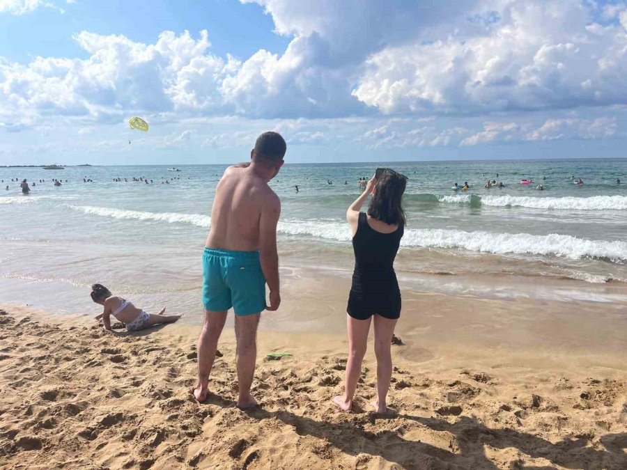 Alanya İncekum Açıklarında Deniz Üzerinde Hortum Oluştu