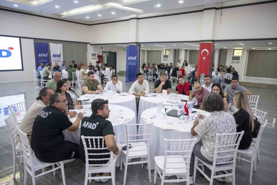 Mersin’in Afet Riskleri İçin 5 Yıllık Eylem Planı Hazırlanıyor