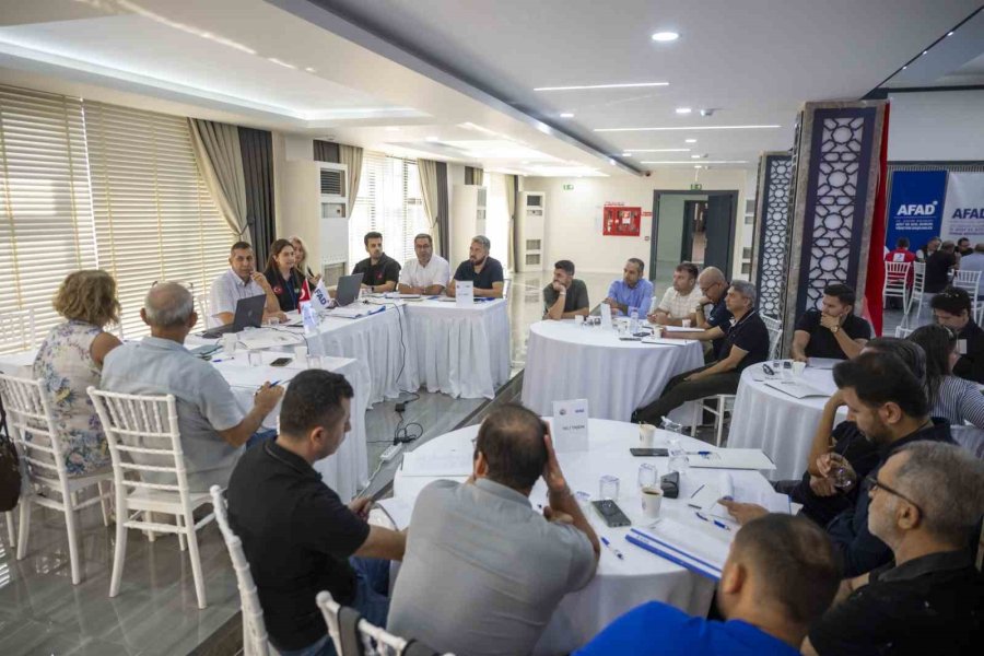 Mersin’in Afet Riskleri İçin 5 Yıllık Eylem Planı Hazırlanıyor