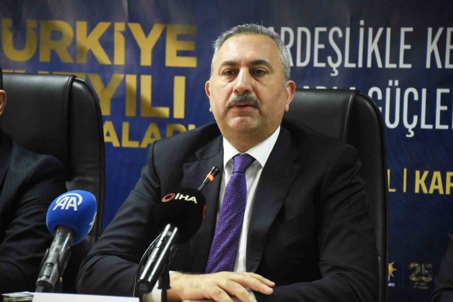 Ak Parti Grup Başkan Vekili Abdulhamit Gül: "hiç Kimsenin Cumhurbaşkanımız Erdoğan’a Yük Olmaması Lazım"
