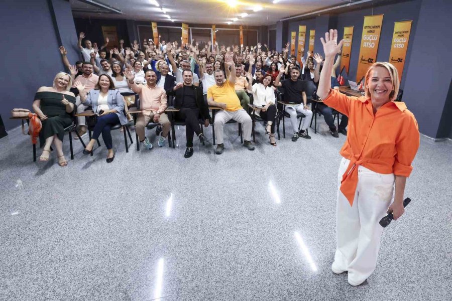 Atso Başkan Adayı Öz: "liderlik, Tek Başına Önde Yürümek Değil; Ekibinin Gücünü Ortaya Çıkarmak Ve Aynı Hedefe Birlikte Yürümektir"