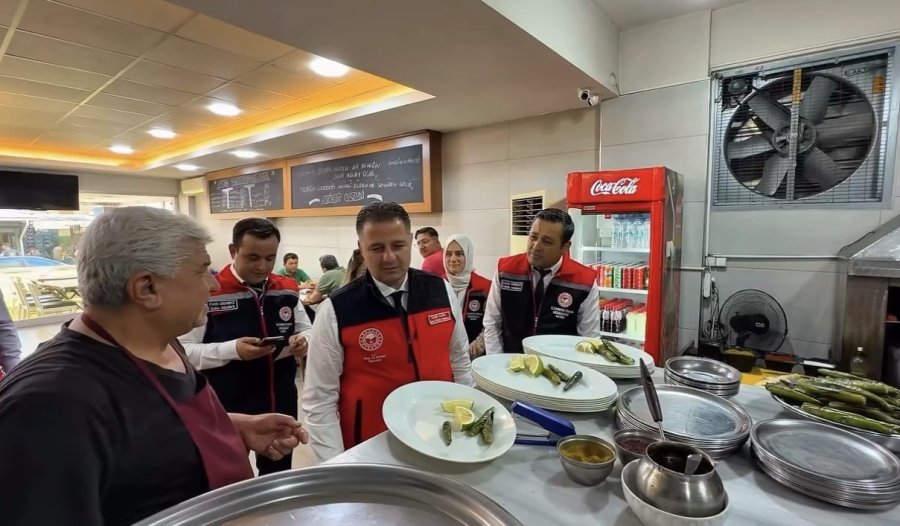 Mersin’de Eş Zamanlı Gıda Denetimi