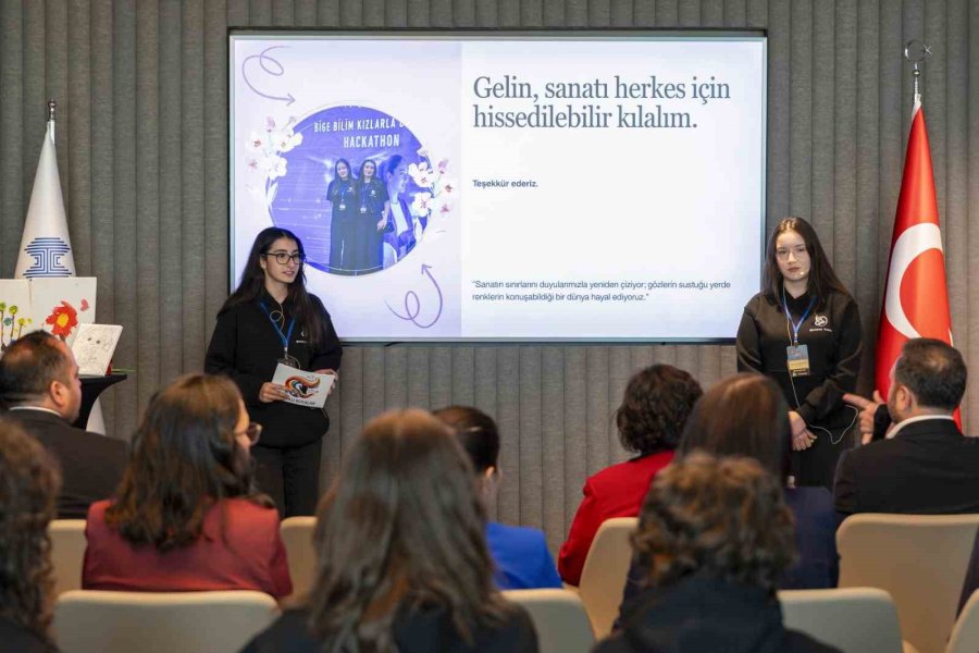 Mersinli Lise Öğrencilerinin Projesi 562 Takım Arasından Birinci Oldu