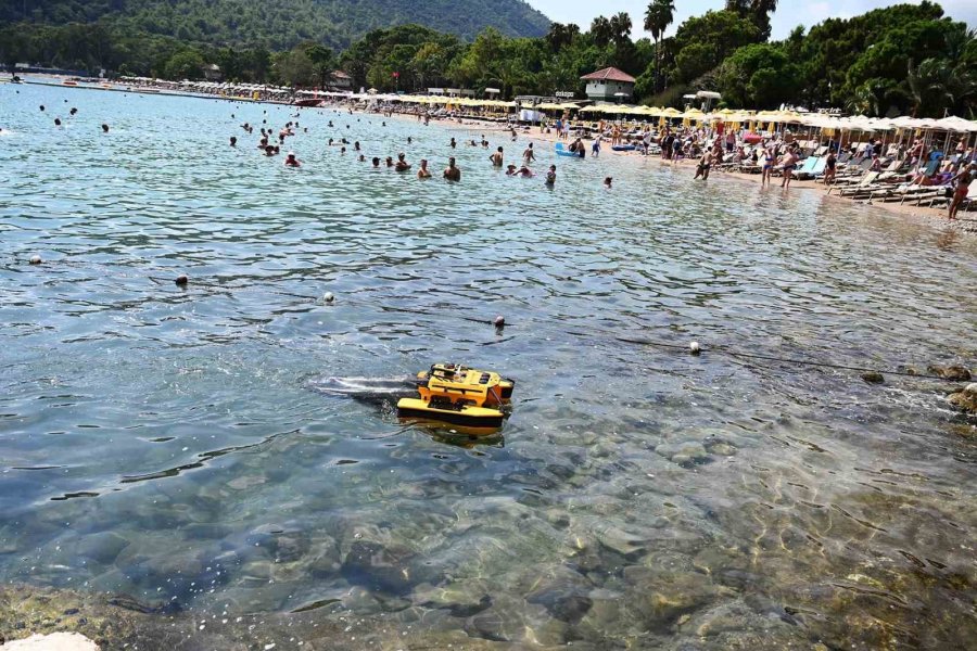 Kemer Koylarında "çöp Kapar" İle Temizlik Çalışmaları Başladı