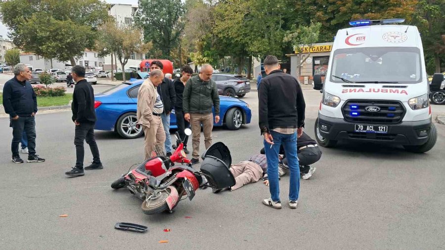 Karaman’da Otomobil İle Elektrikli Bisiklet Çarpıştı: 83 Yaşındaki Sürücü Yaralandı