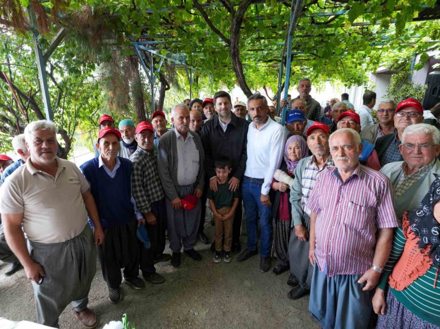 Tarsus’ta Başkan Boltaç Kırsal Mahallelerde Çalışmaları Yerinde İnceledi